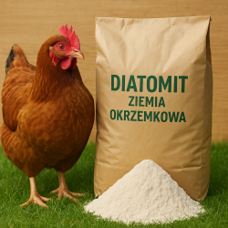 DIATOMIT, Ziemia Okrzemkowa 20 KG Naturalna